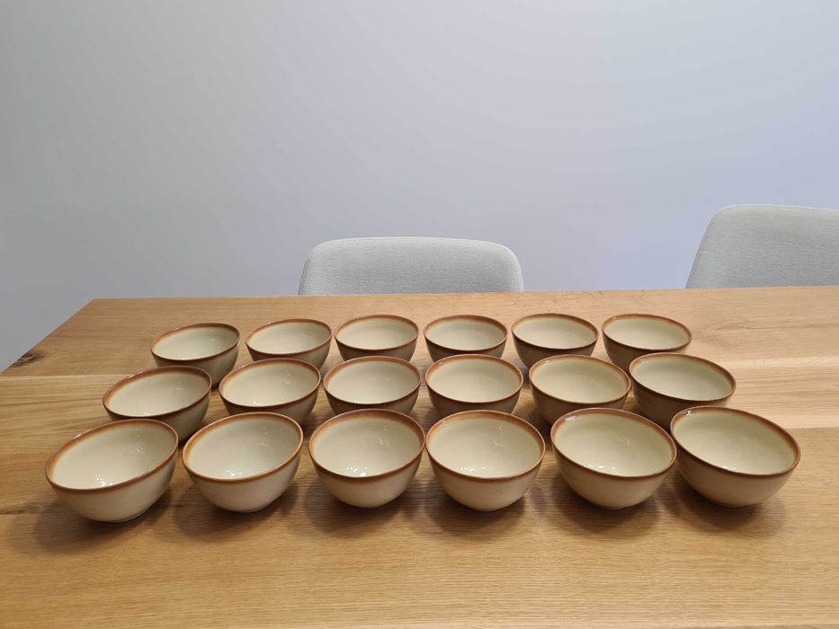 Miski 18 szt. porcelana Tułowice (PRL)