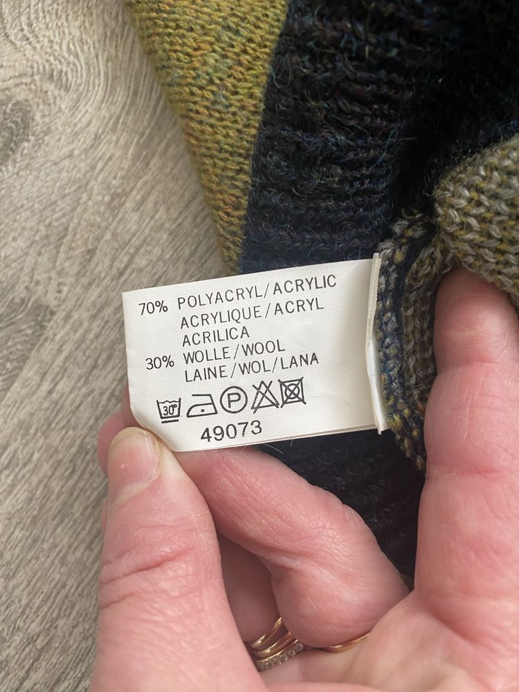 Vintage Coletti Studio 90’s cardigan meski z dzianinu
