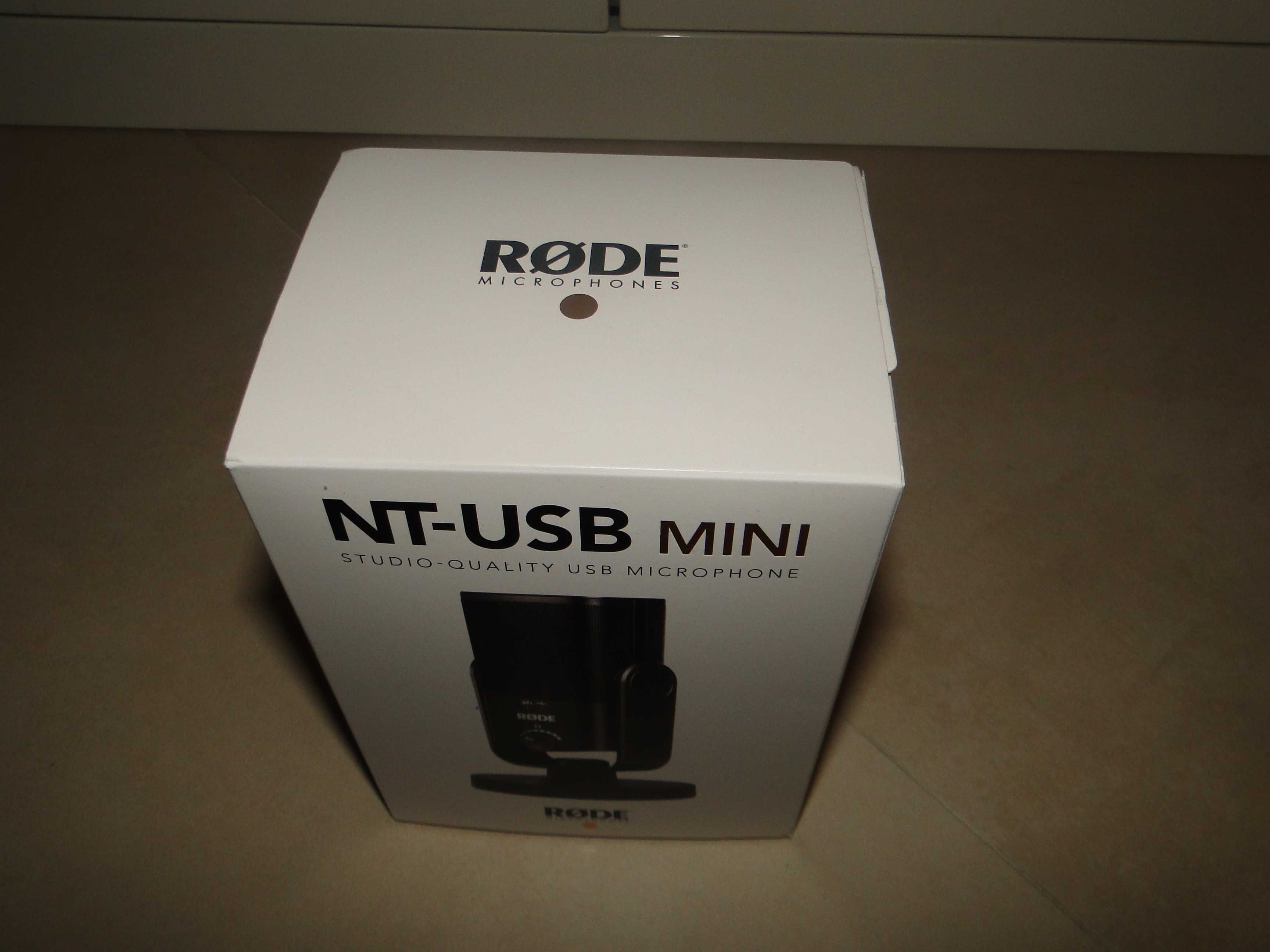 Studyjny Mikrofon Pojemnościowy RODE NT USB MINI.Nowy.Mega Okazja