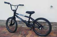 Rower typu BMX rama 20 cali kolo 20 " + Rotor 360+ 4 Pegi CZARNY