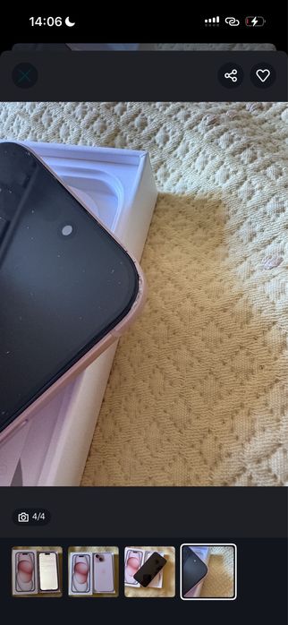 Iphone 15 rosa 128gb