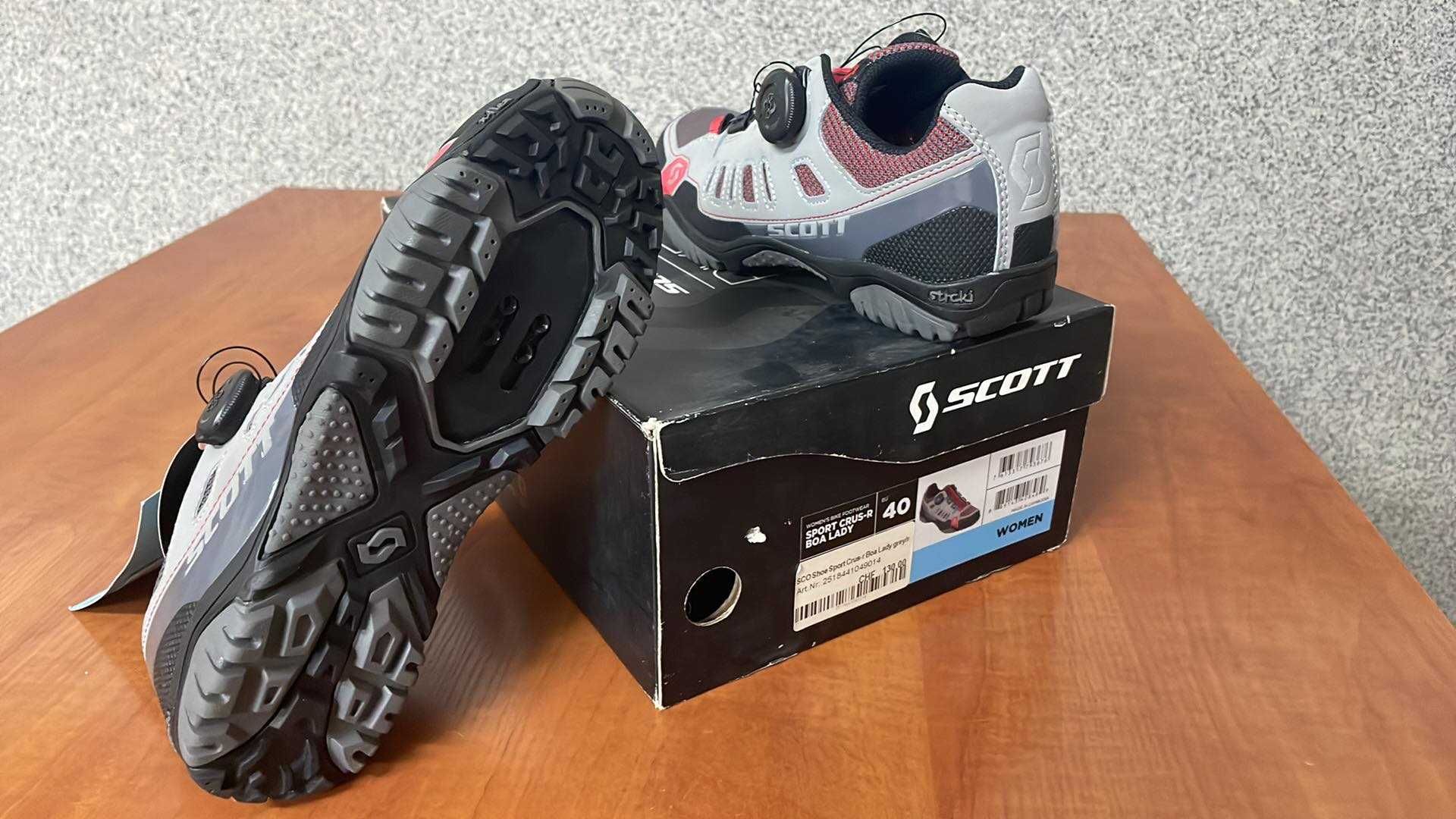 Buty rowerowe Scott Sport CRUS-R Boa Lady SPD NOWE (r. 37, 40)