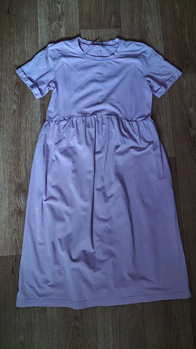 Бузкове плаття для вагітних та годування