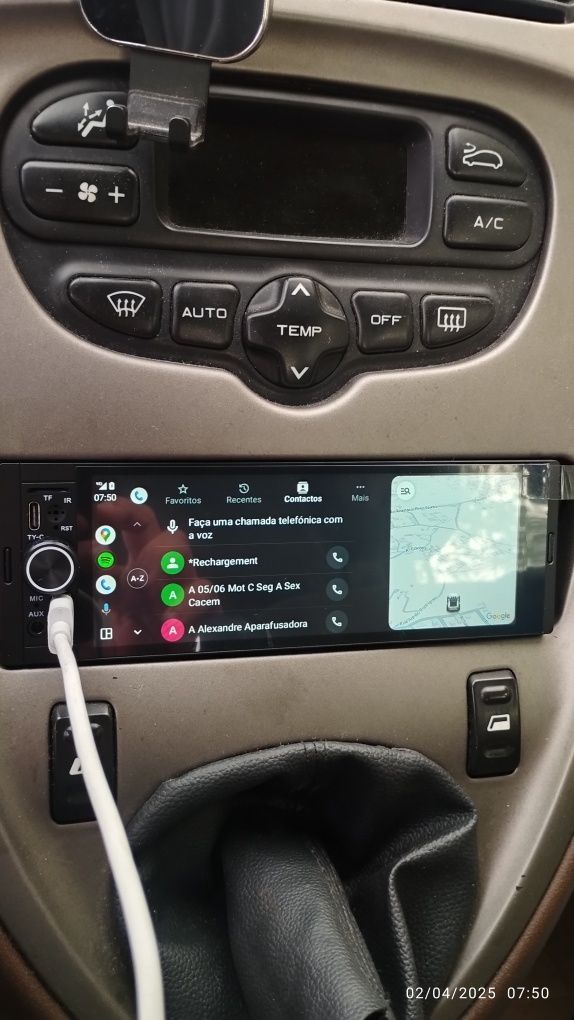 Auto Radio android CarPlay e Android auto  + câmera traseira