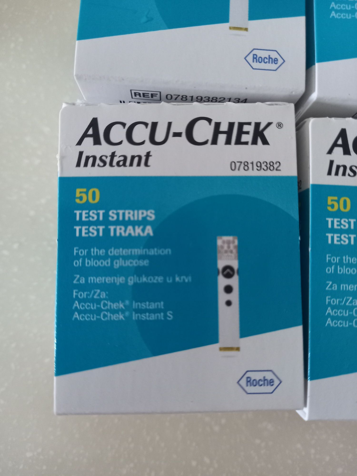 Полоски Accu Chek instant