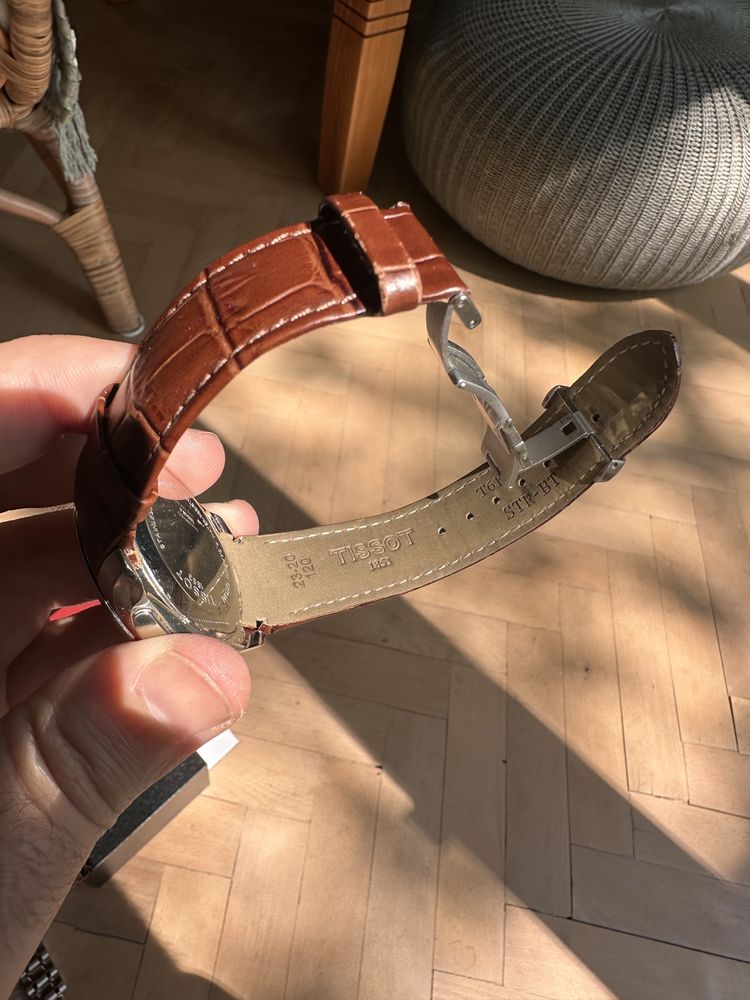 Tissot Couturier Chrono GMT Szafirowe pasek i bransoleta (2300 zl)