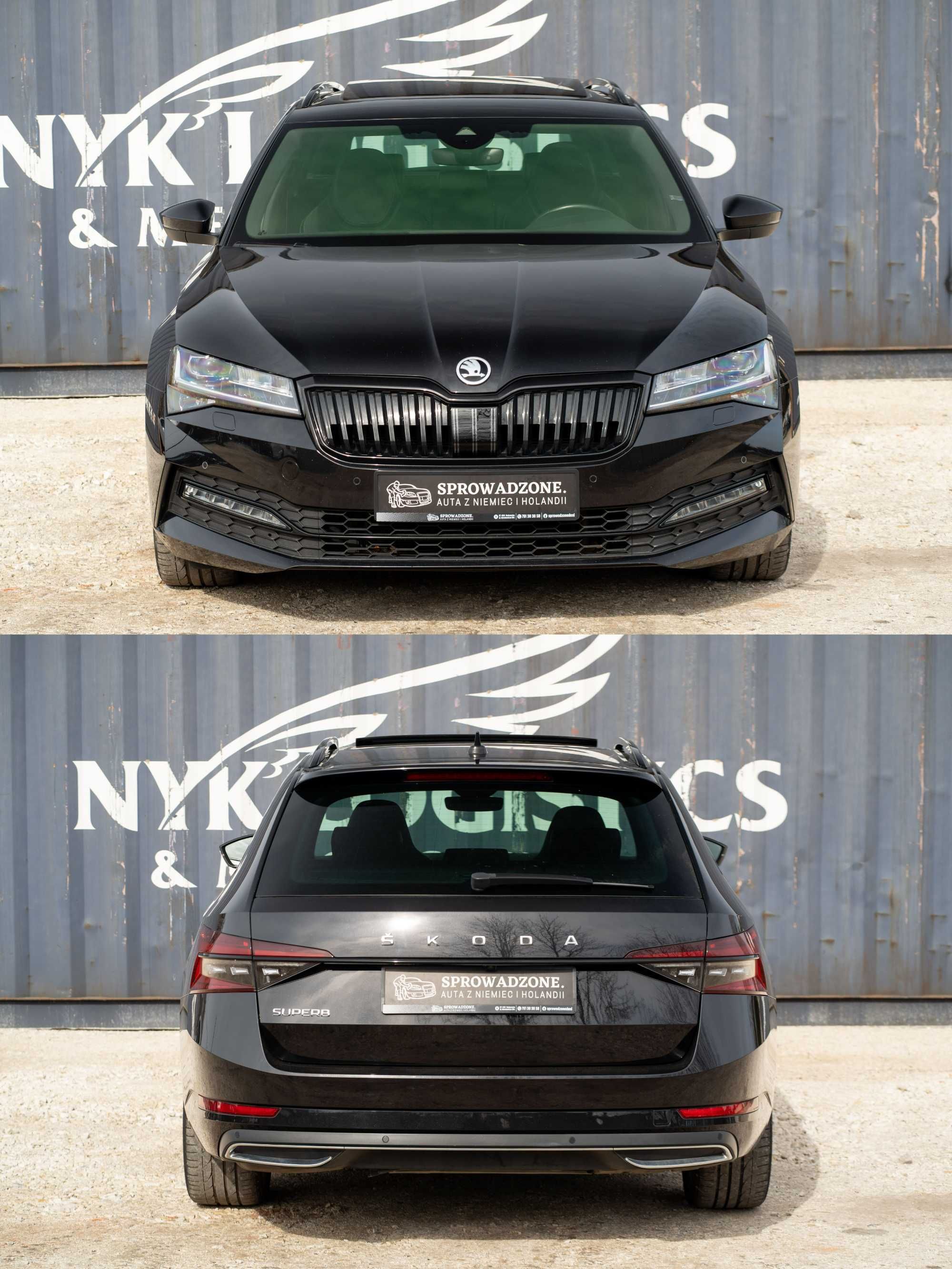 SKODA SUPERB 1.5TSI 150KM SportLine * DSG * LED * panorama * keyless