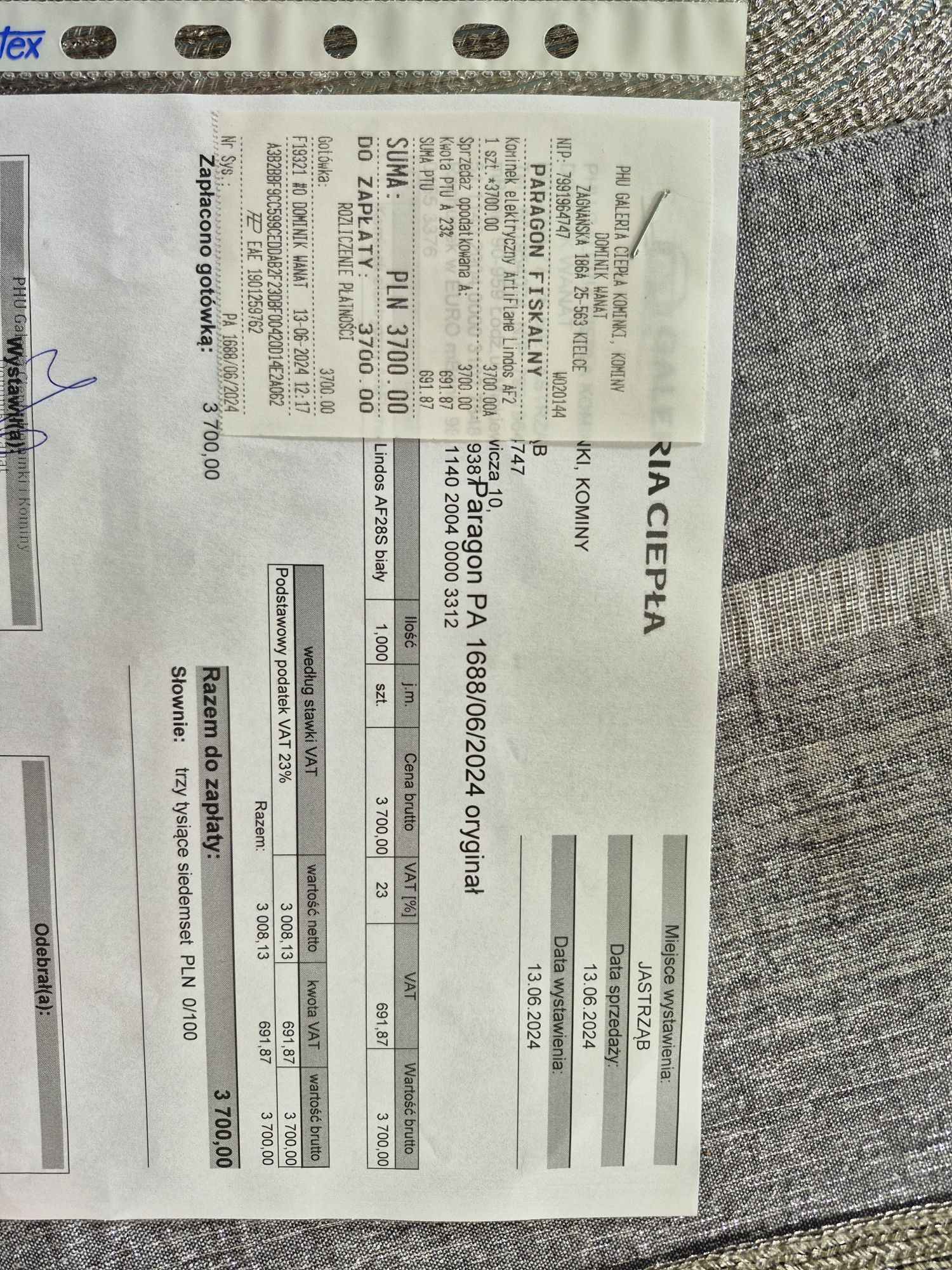 Sprzedam  kominek elektryczny