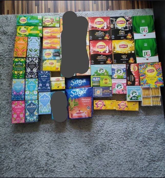 Herbaty Lipton Pukka Elephant Teati Saga piramidki owocowe BIO PG