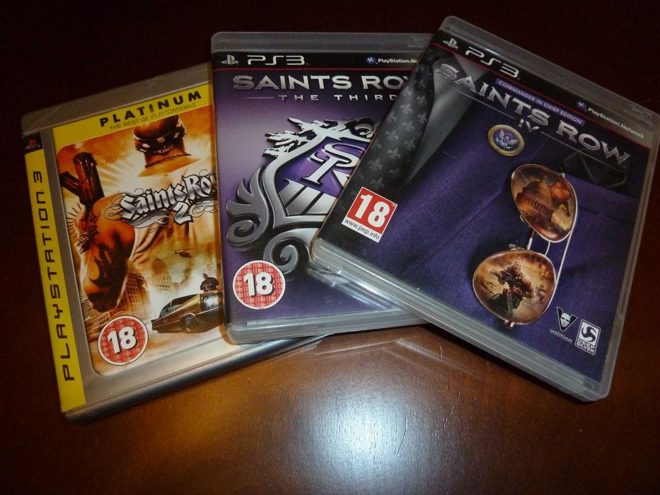 Seria Saints Row 2+3+4 na PS3, najtaniej!