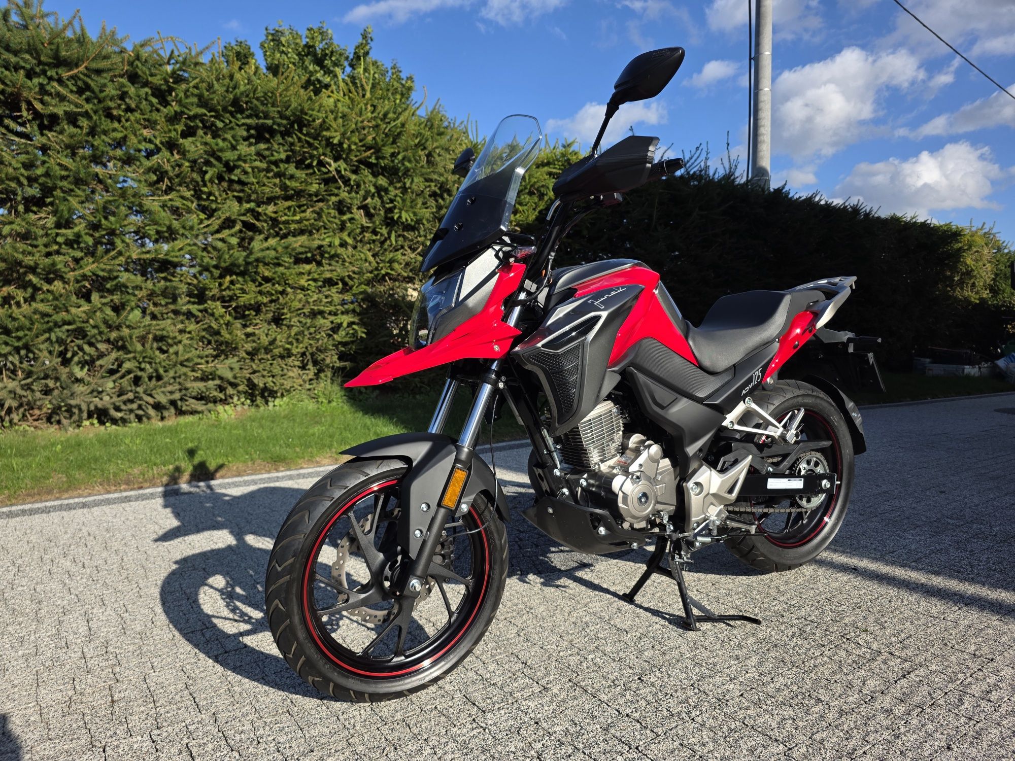 Junak ADV 125 mitocykl BARDZO mały przebieg
