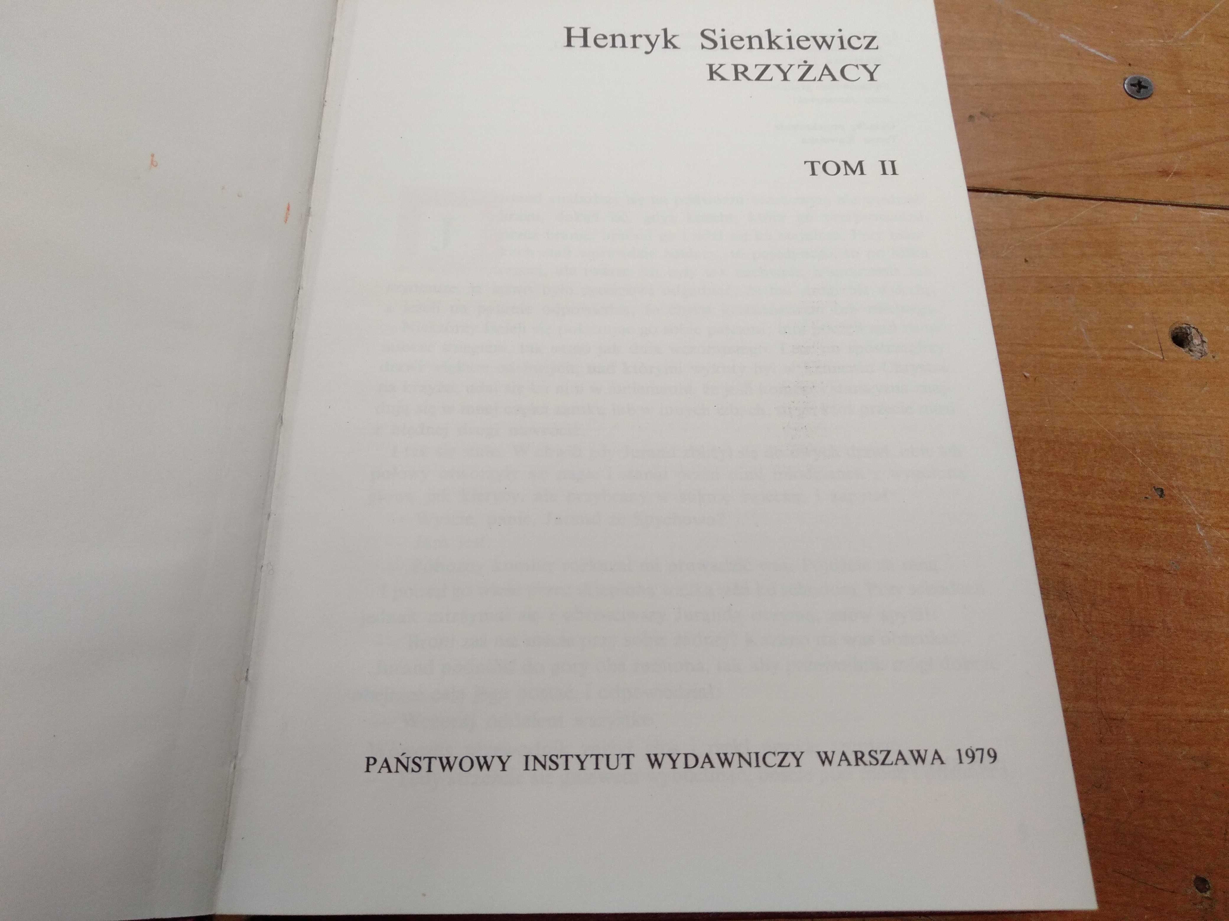 Krzyżacy Henryka Sienkiewicza z 1979 r.