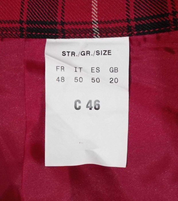 Шикарная яркая юбка-шотландка, 45% шерсти (Англия).