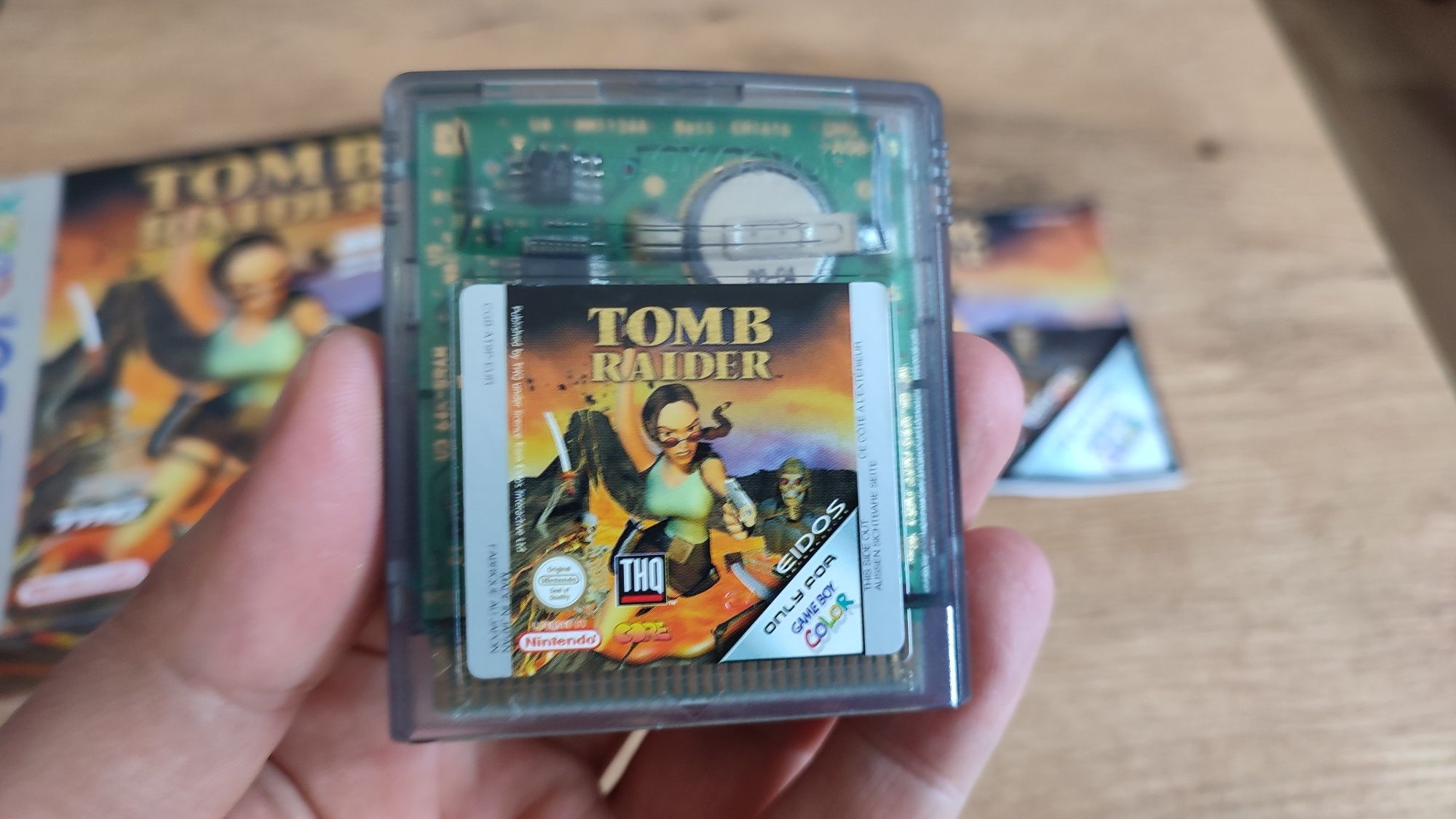 Tomb Raider Nintendo Game Boy Color Komplet 3xAng