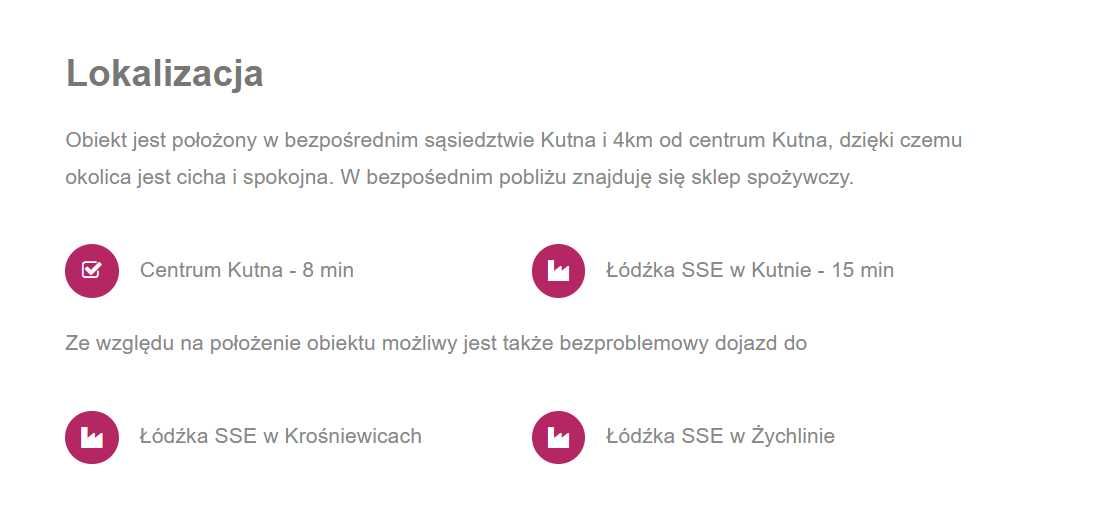 Kwatery pracowniczne Kutno