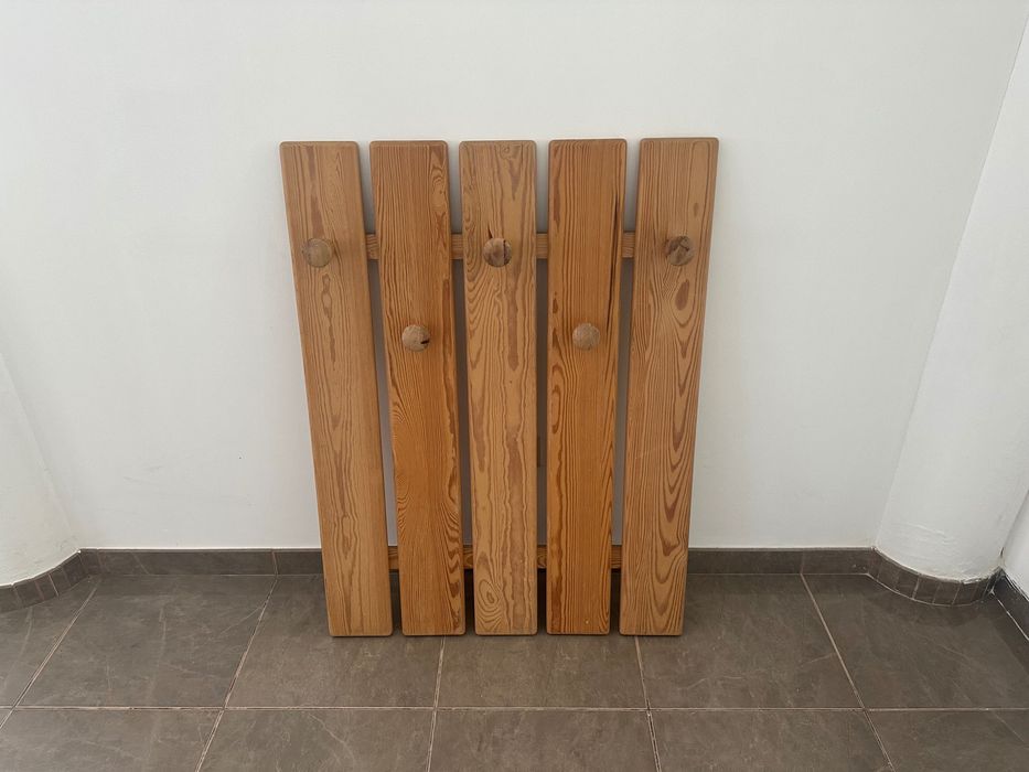 Cabide em Madeira para 5 casacos