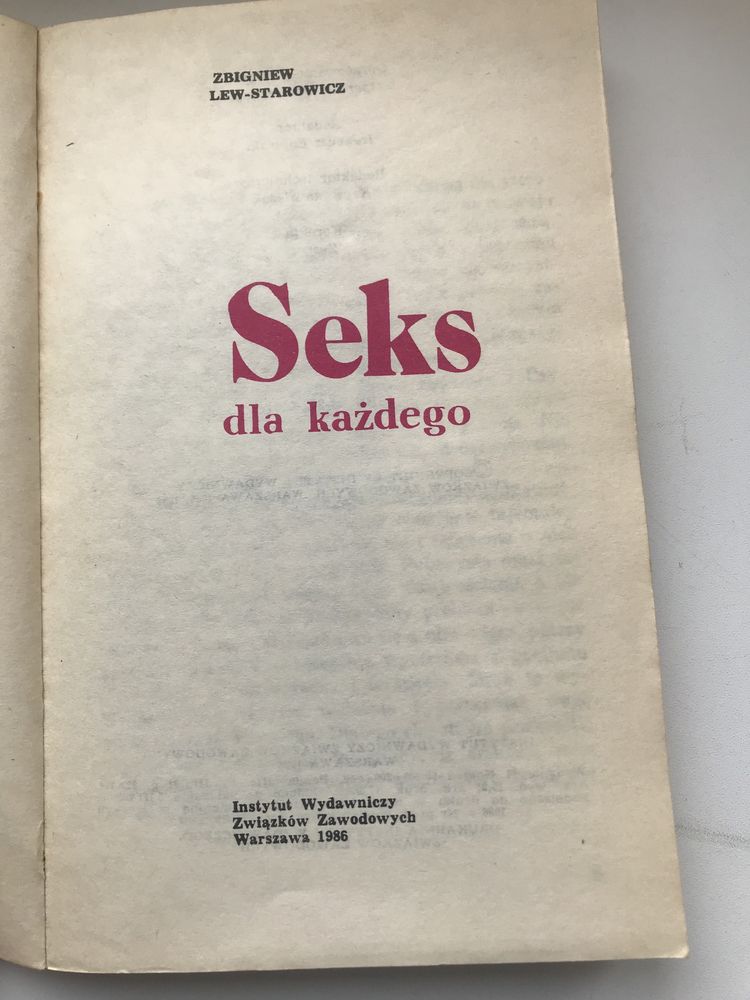 Seks dla każdego - Lew-Starowicz Zbigniew