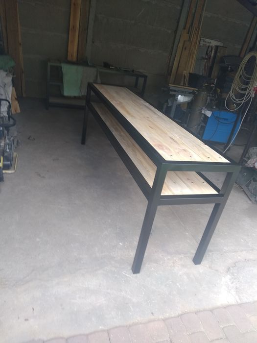 Solidne stoły i regały warsztatowe (falbanek)