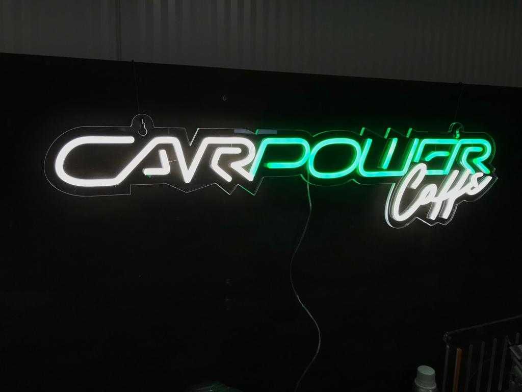 reclamo neon led aplicado em acrilico personalizavel