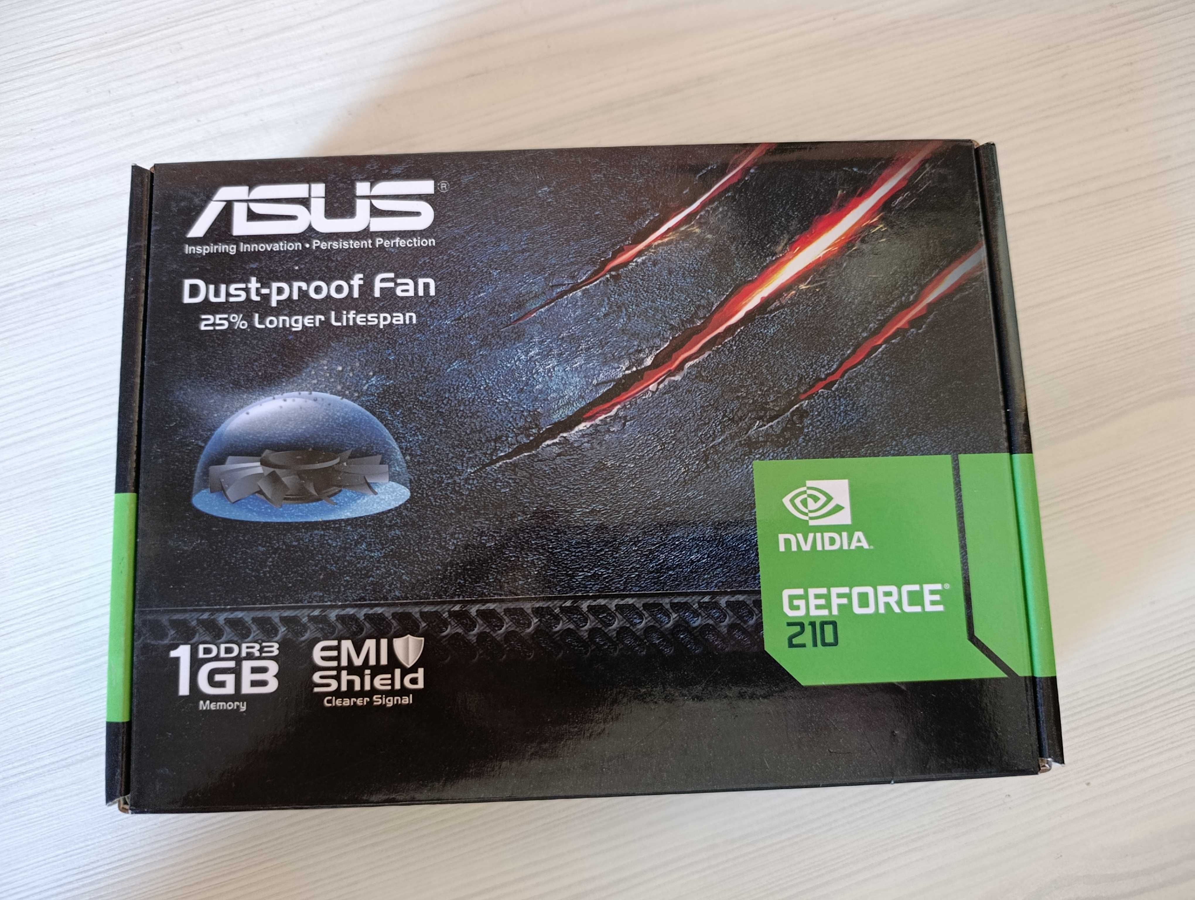 Відеокарта Asus NV GeForce 210 1GB DDR3 64bit, НОВА!