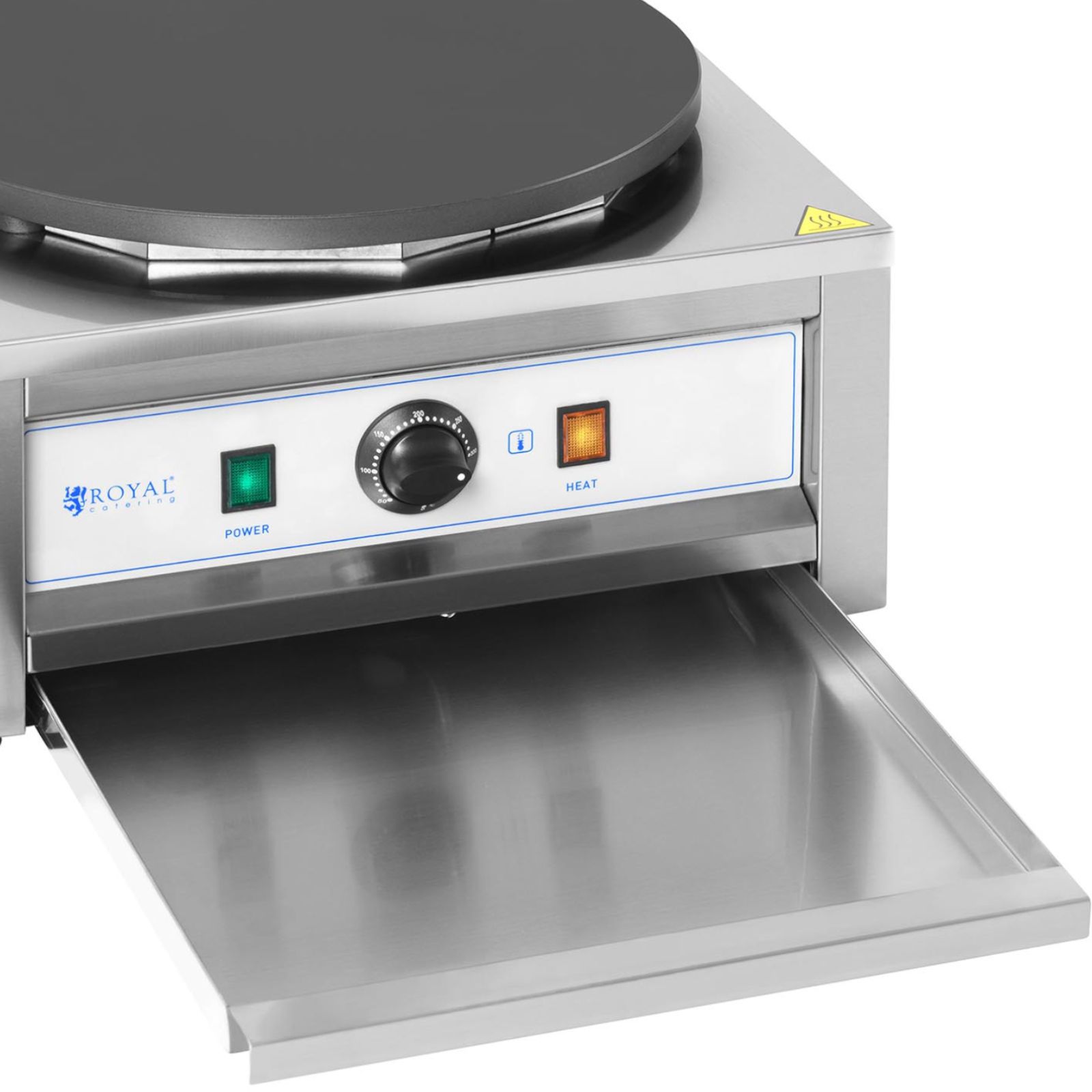 naleśnikarka okrągła elektryczna śr. 40 cm 0-300 c 3000 w