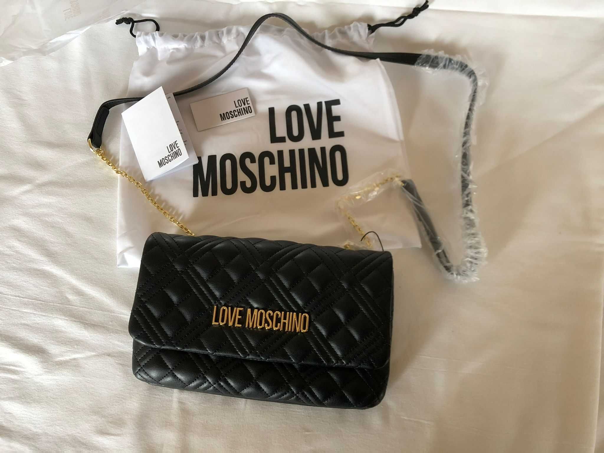 Mala Love Moschino , Nova com etiquetas