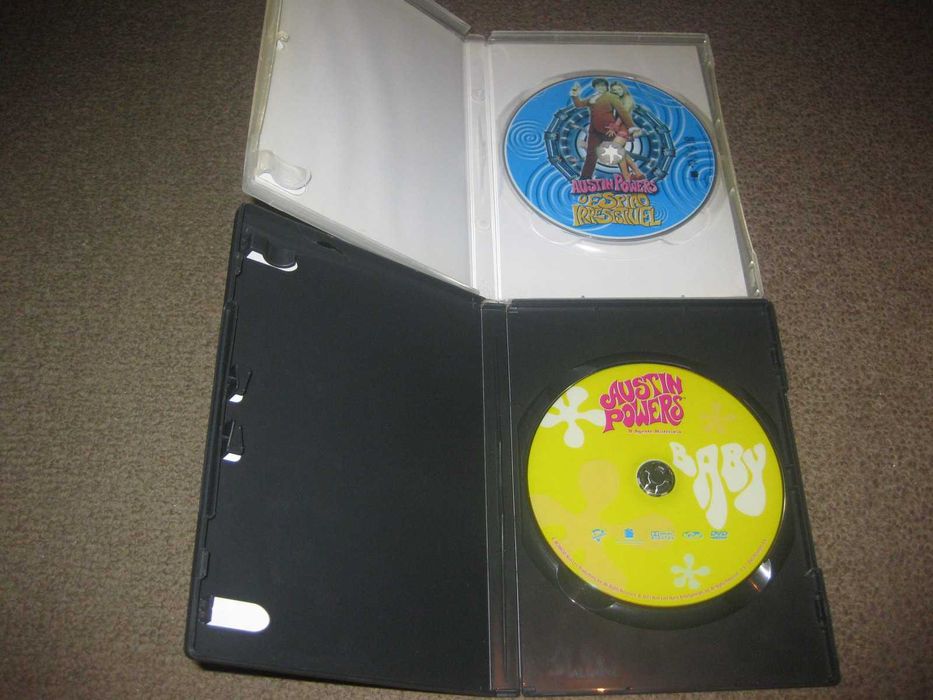 2 Filmes em DVD da Saga "Austin Powers"