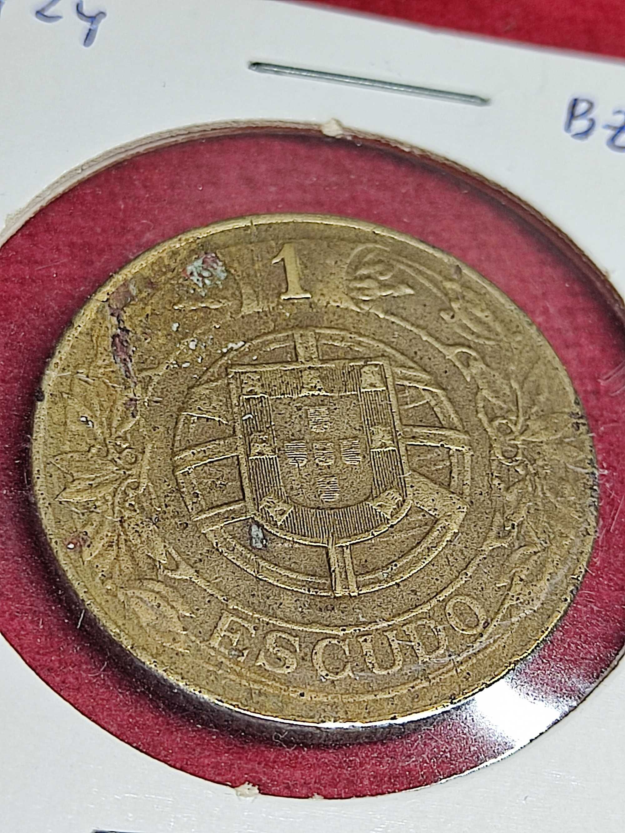 1 escudo 1924, lote 3 moedas, C080