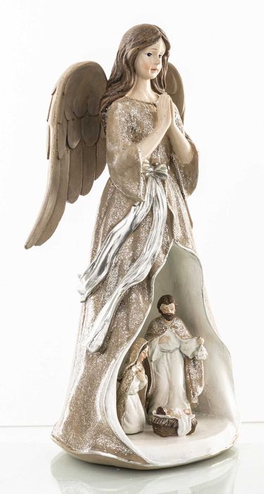 Szopka Bożonarodzeniowa Figurka anioł 24,5 cm