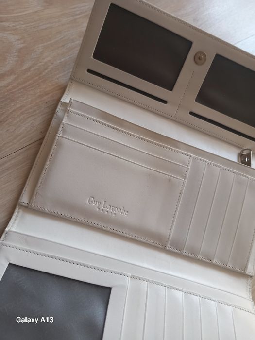 Guy Laroche Paris damski skórzany portfel