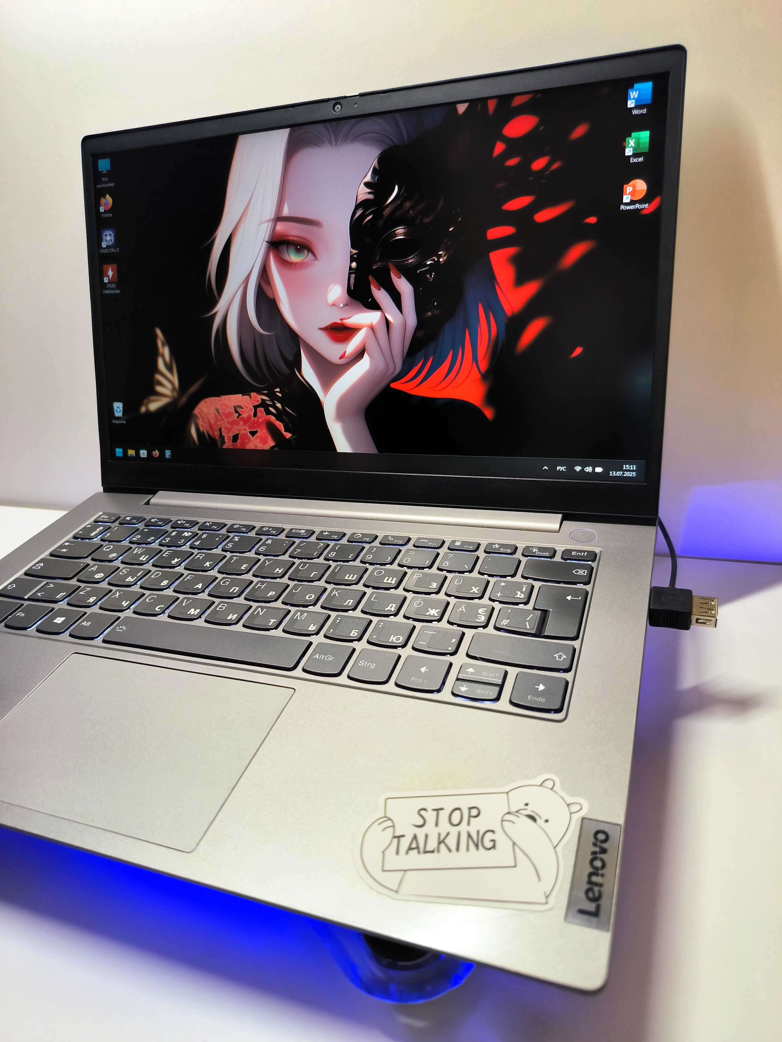 Ноутбук Ігровий Lenovo Ryzen 7 5700U\RAM 24 GB\SSD512\VR14GB ThinkBook