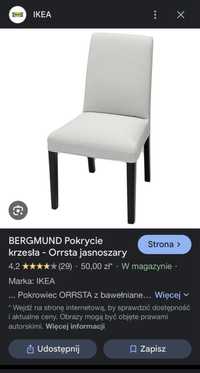 Pokrycia krzesła Bergmund z IKEA