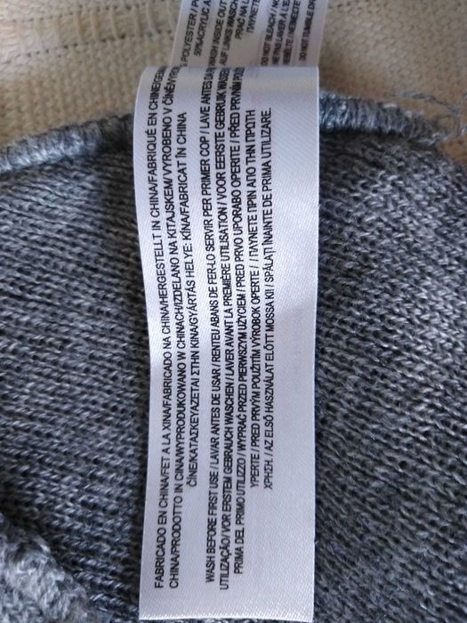 Gorro Cinzento Primark 5-9 Years Old