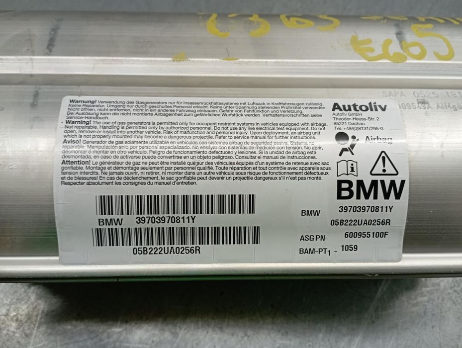 Kit de airbags BMW 5 (E60)