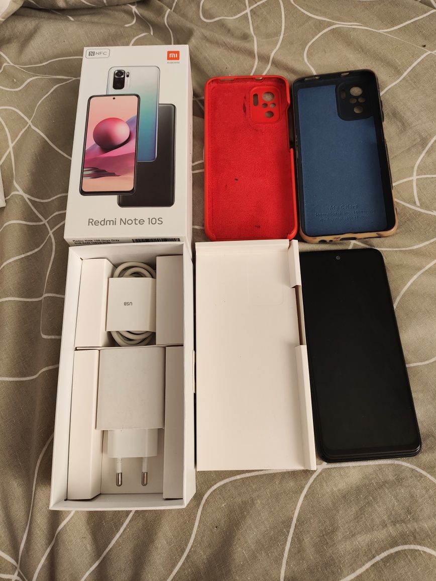 Смартфон Xiaomi Redmi Note 10s NFC 6/128Gb Onyx Gray Global Version