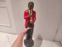 Figurka Louis Armstrong Muzyka Jazz Duża Ceramiczna Stara Vintage