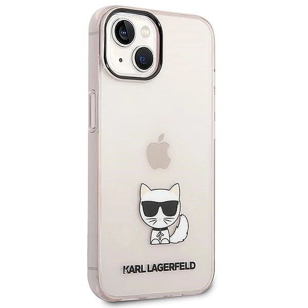 Etui Karl Lagerfeld Transparent Choupette Body na iPhone 14 Plus / 15
