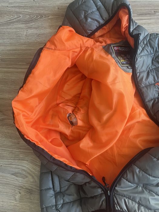Puchowa kurtka, marki Geographical Norway, rozmiar L