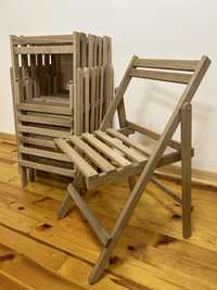 Крісла розкладні із дуба,складные стулья деревянные