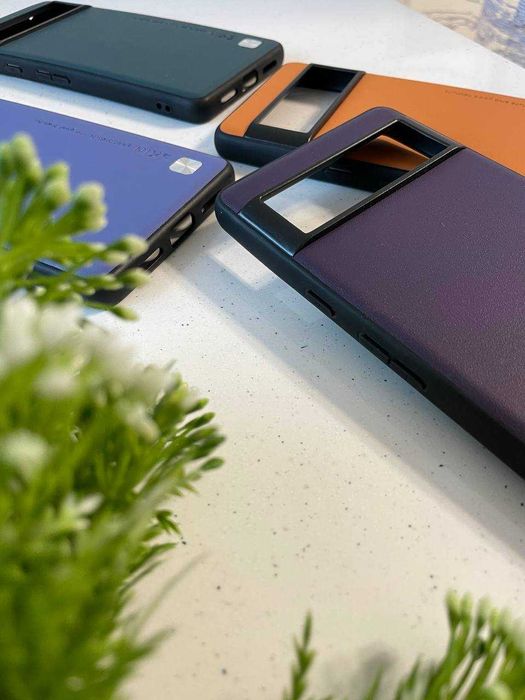 Кожаный чехол для Google Pixel 6 Pro LEATHER SKIN на все модели