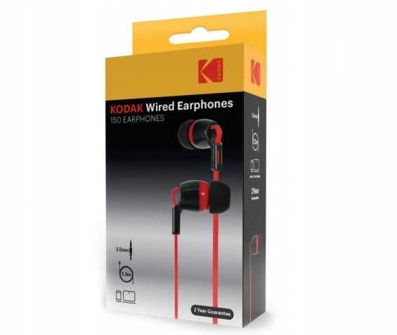 Słuchawki dokanałowe przewodowe Kodak Earphones150