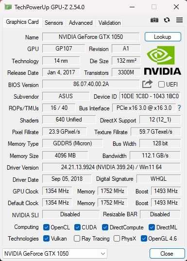 Asus ROG Strix GL703VD 17"120Hz/i7-7700HQ/16GB/256SSD+1Tb/GTX 1050 4Gb
