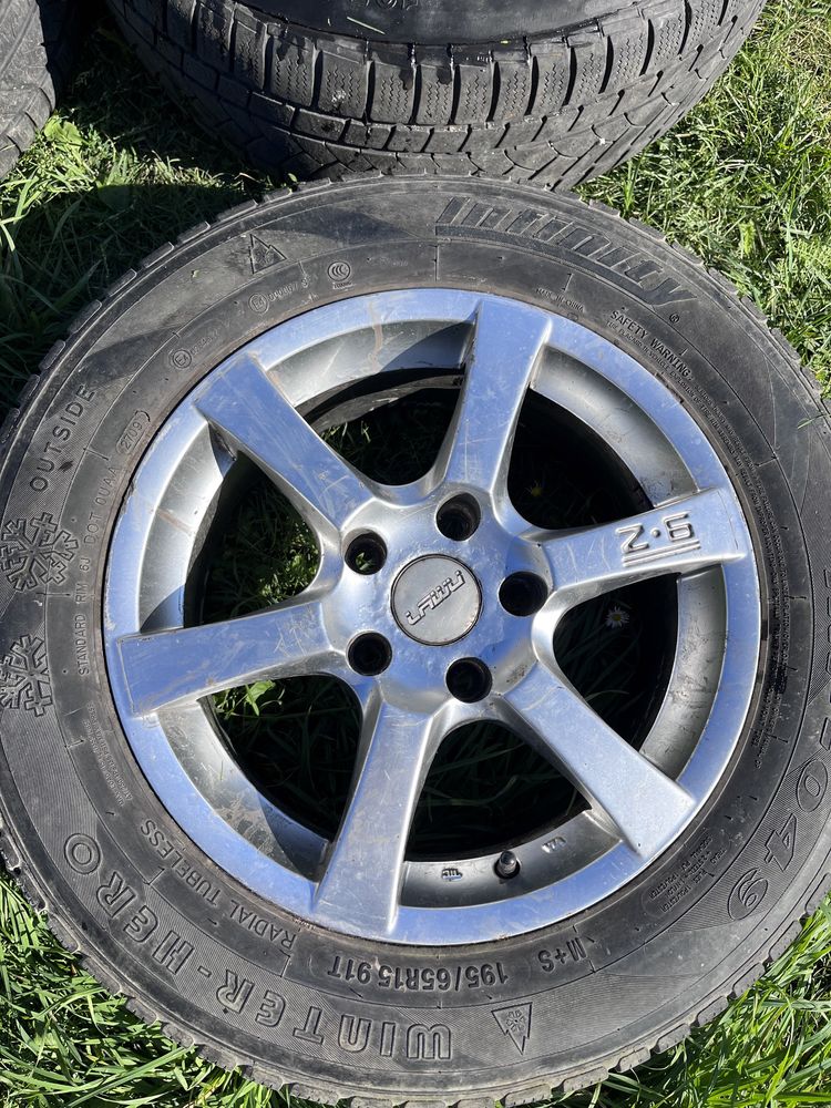 Комплект коліс в зборі 195/65 R15