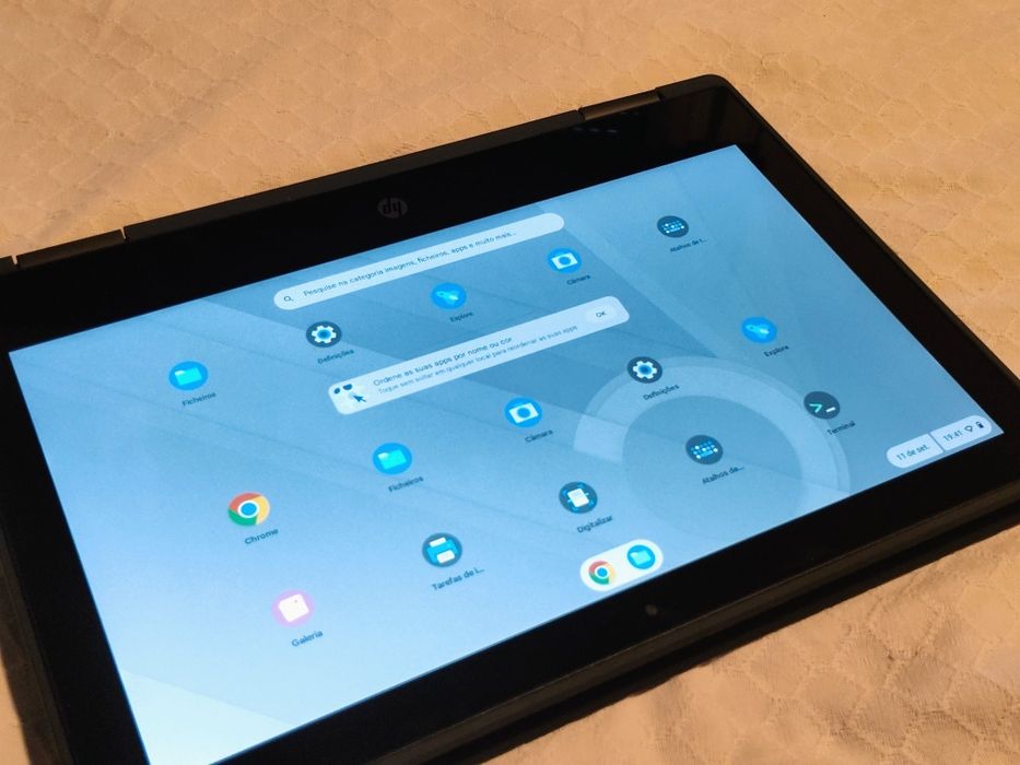 Portátil HP Chromebook X360 11MK G3 EE — Tablet PC Dobrável