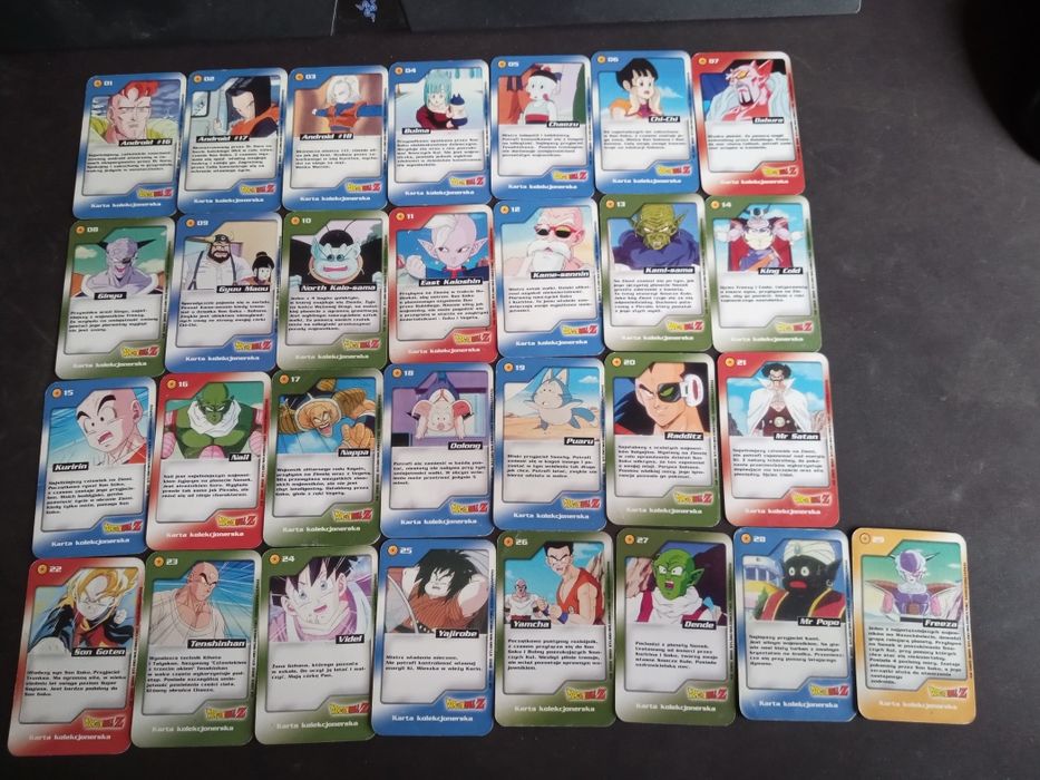 Karty Dragon Ball Chio