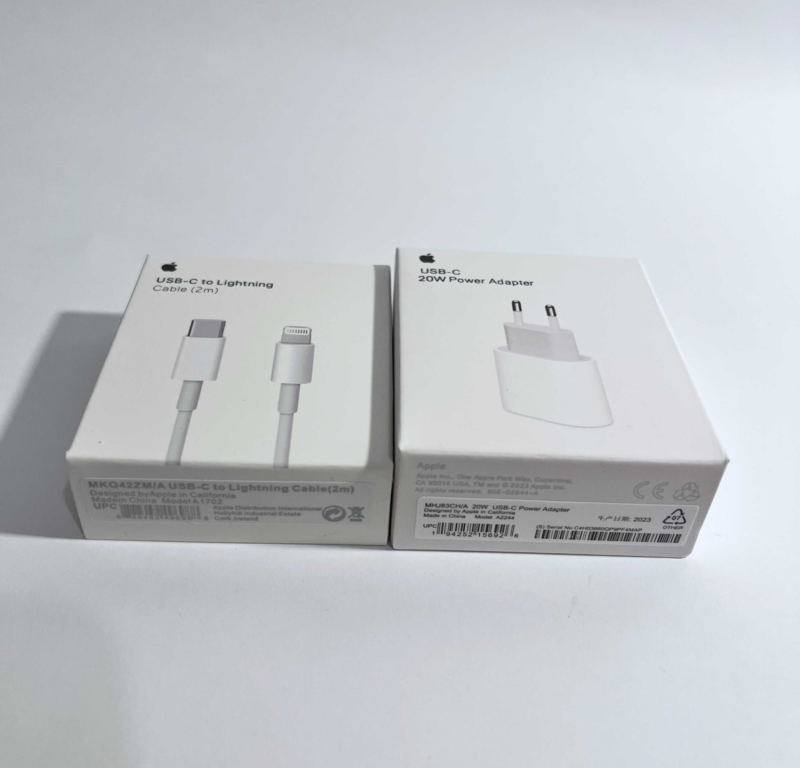 Ładowarka kabel przewód 2 METRY KOSTKA 20W USB-C  iPhone iPad 2M
