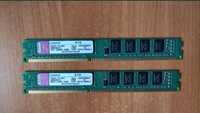 Оперативная память: 2 планки по 1 gb Kingston ddr3