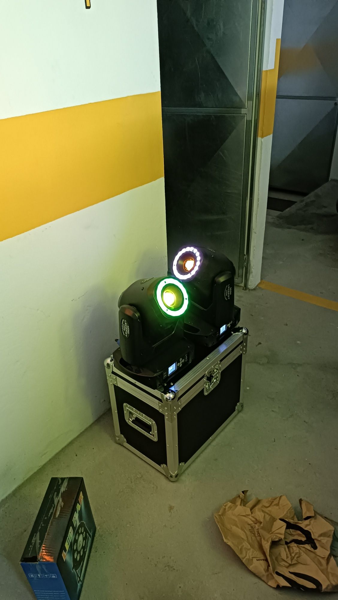 Robots profissionais 150 watts prisma e com anel Led