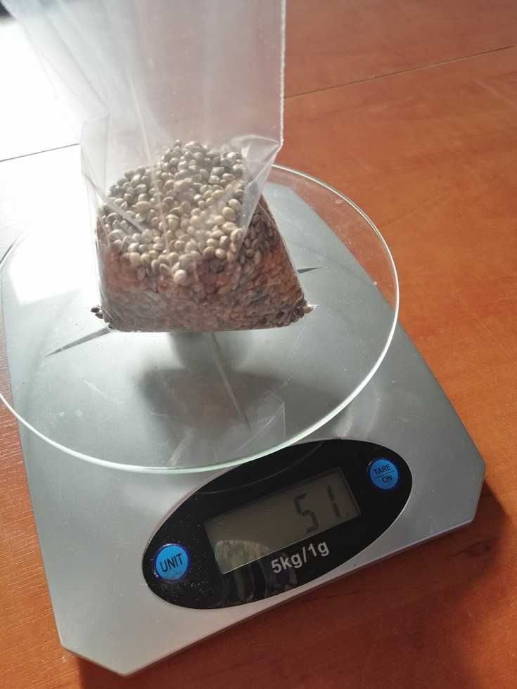 Konopie ziarno 50 gram. Przyprawa, dodatek do posiłków.