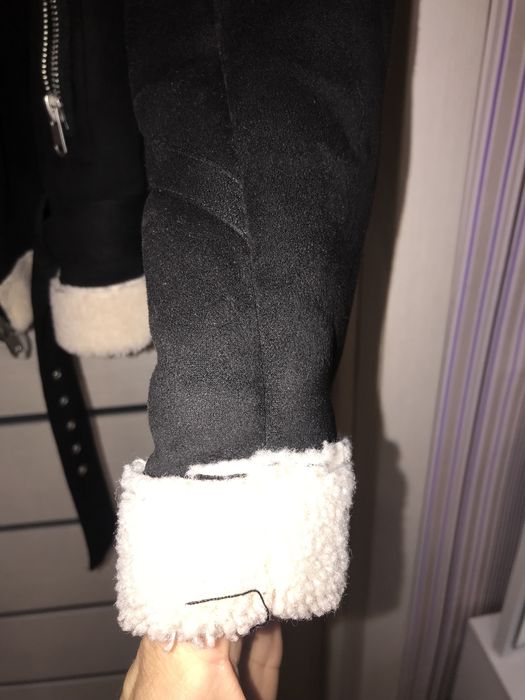 Пилот дубленка Bershka